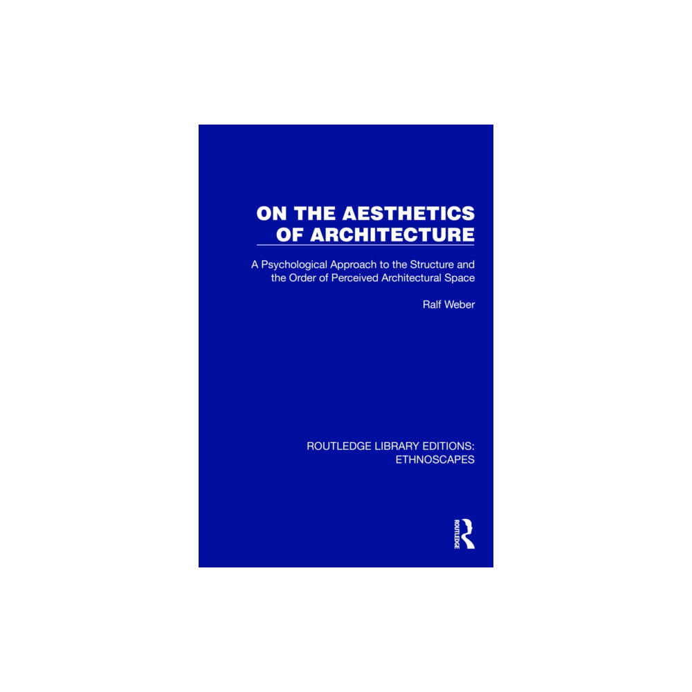Produktbild för On the Aesthetics of Architecture (häftad, eng)