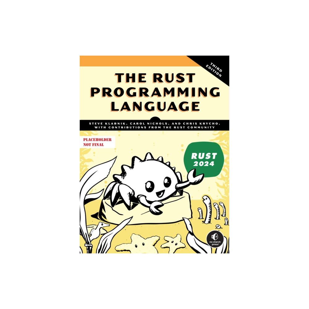 Produktbild för The Rust Programming Language, 3rd Edition (häftad, eng)