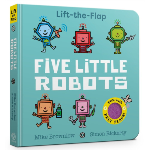 Hachette Children's Group Five Little Robots (bok, board book, eng)