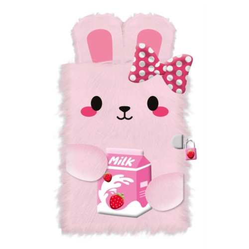 MAKE BELIEVE IDEAS Strawberry Milk Bunny Diary (häftad, eng)