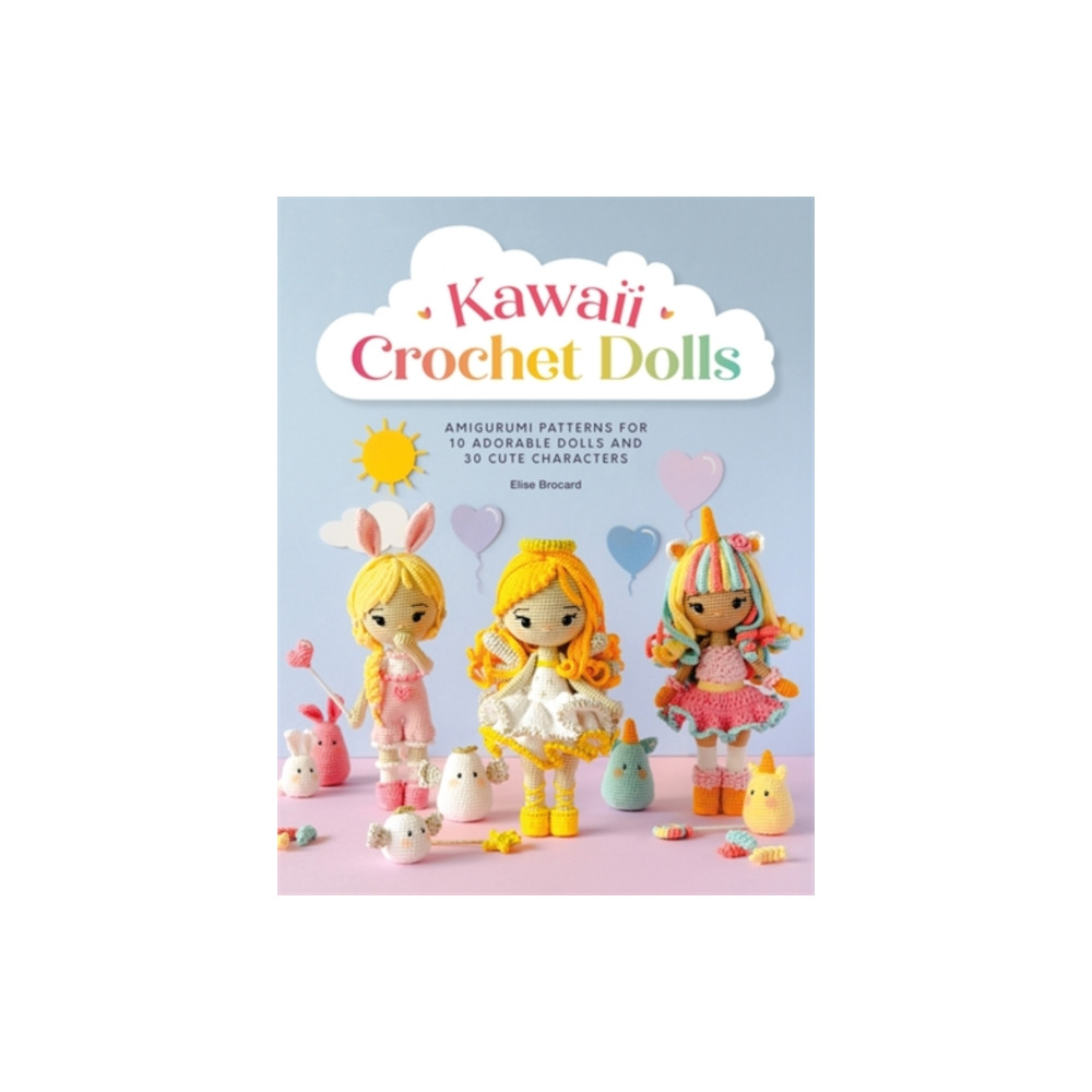 Produktbild för Kawaii Crochet Dolls (häftad, eng)