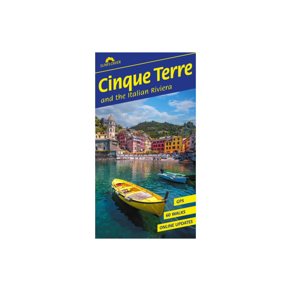 Produktbild för Cinque Terre and the Italian Riviera Sunflower Walking Guide (häftad, eng)