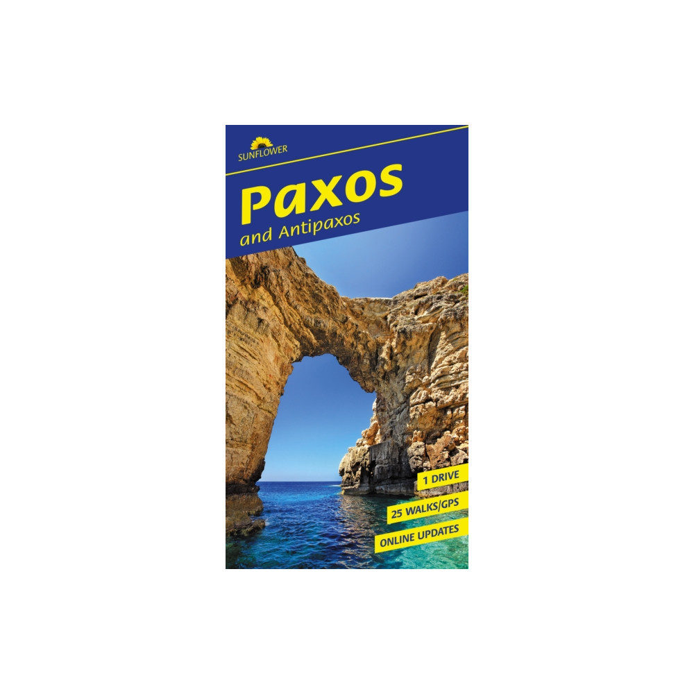 Produktbild för Paxos and Antipaxos Sunflower Walking Guide (häftad, eng)