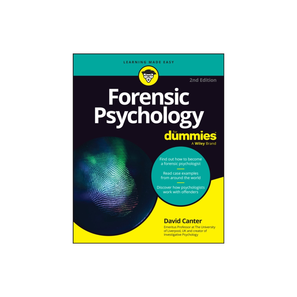 Produktbild för Forensic Psychology For Dummies (häftad, eng)