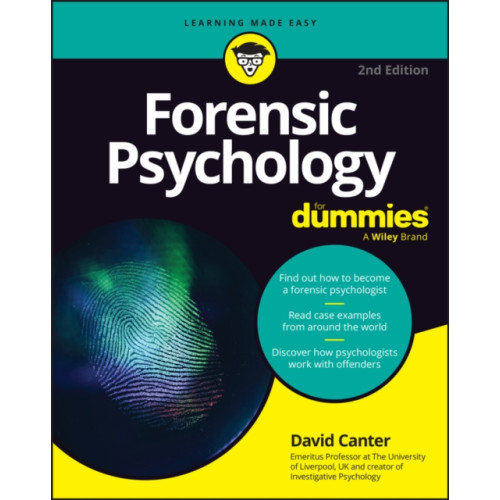 John Wiley & Sons Inc Forensic Psychology For Dummies (häftad, eng)
