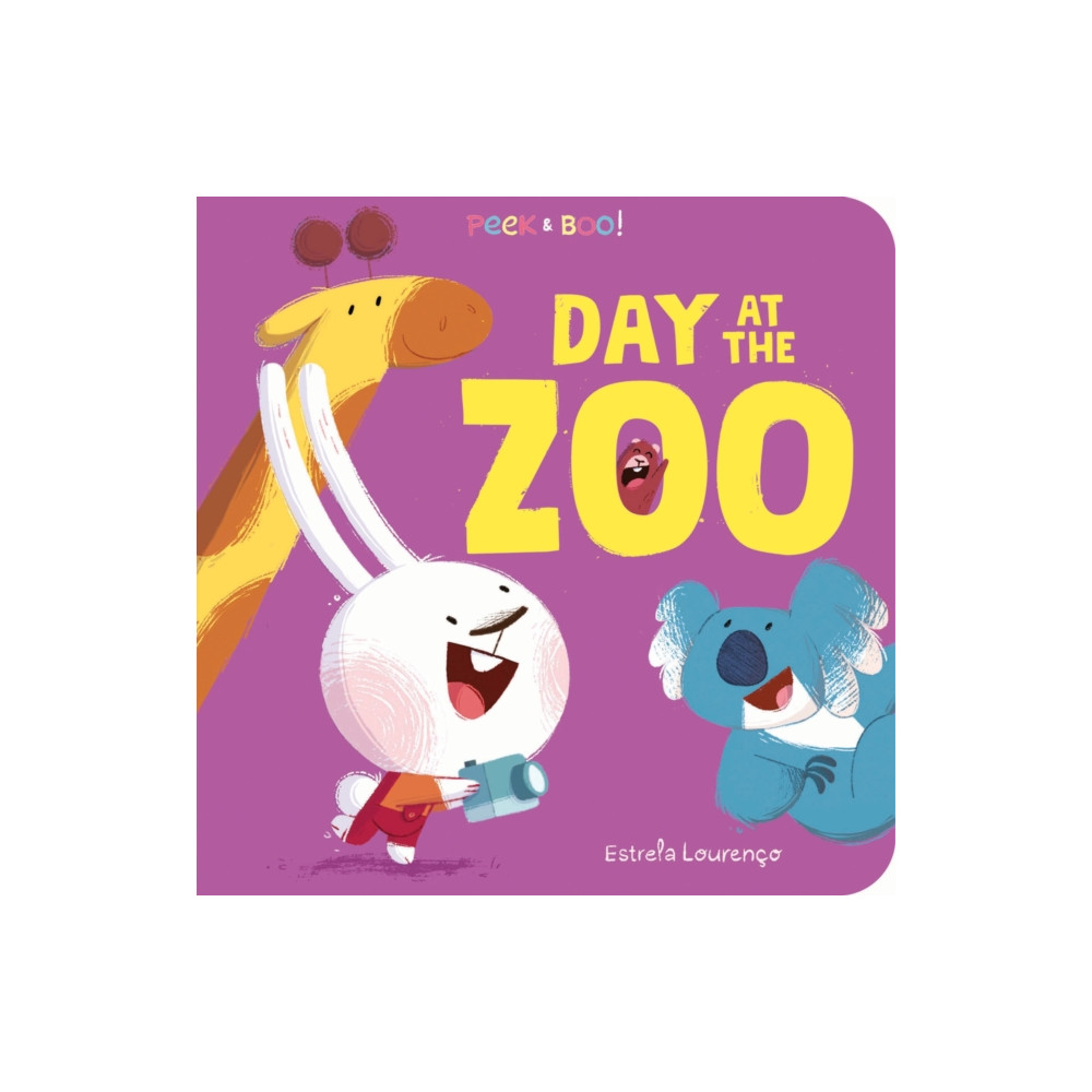 Produktbild för Peek & Boo! Day at the Zoo (bok, board book, eng)