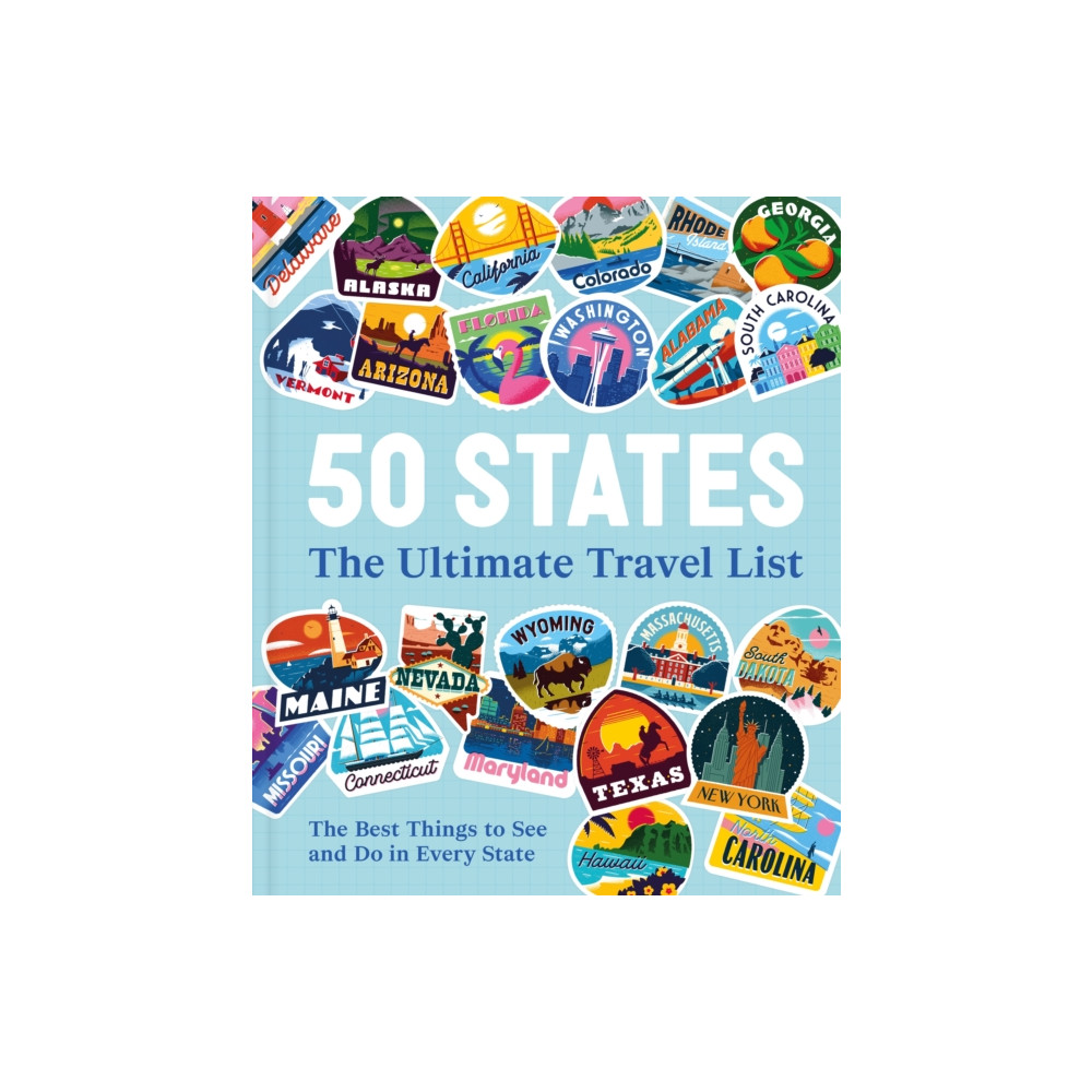 Produktbild för 50 States The Ultimate Travel List (inbunden, eng)