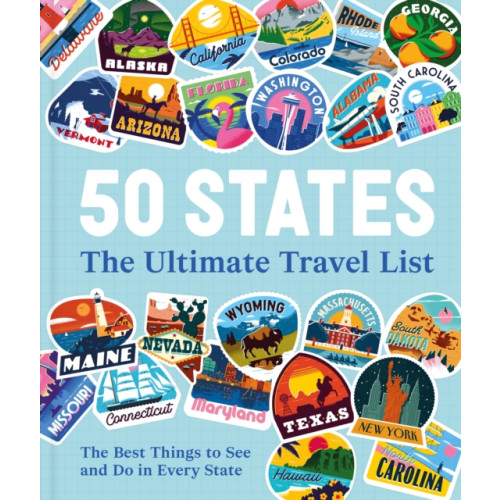 DK 50 States The Ultimate Travel List (inbunden, eng)
