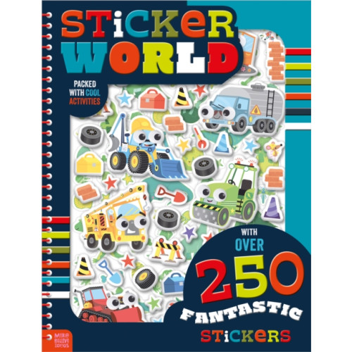 MAKE BELIEVE IDEAS Sticker World Activity Book (bok, spiral, eng)