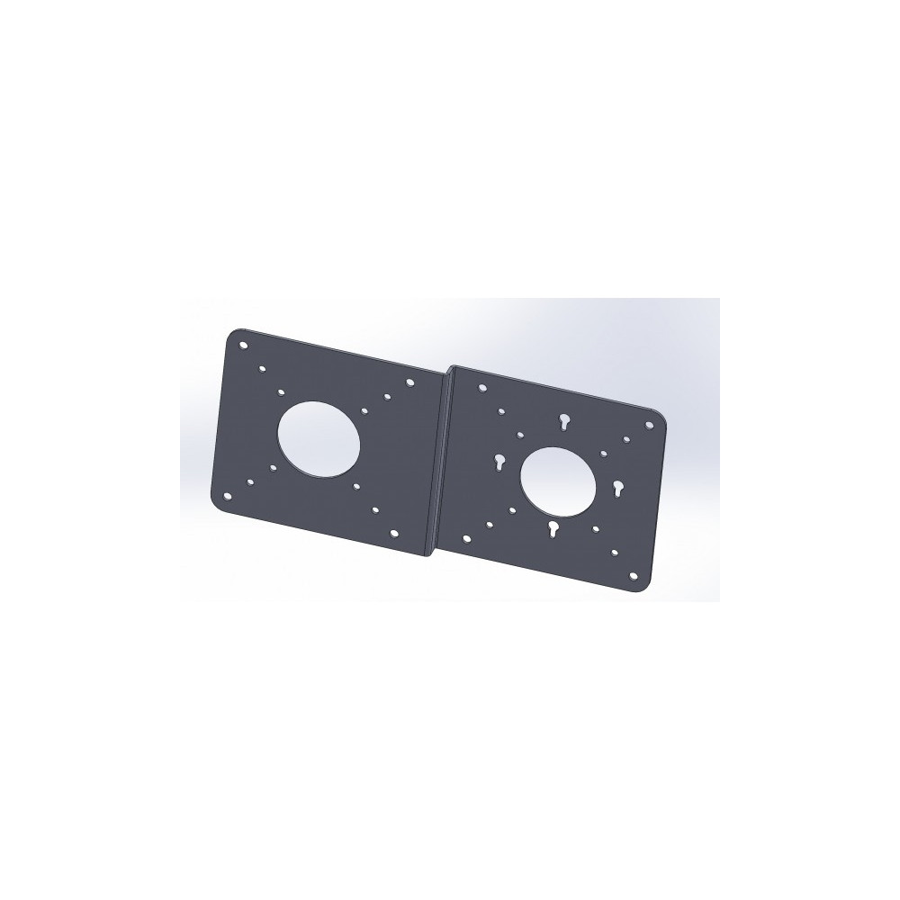 Produktbild för VESA-adapterplatta MiniPC till VESA-montering för bildskärma...