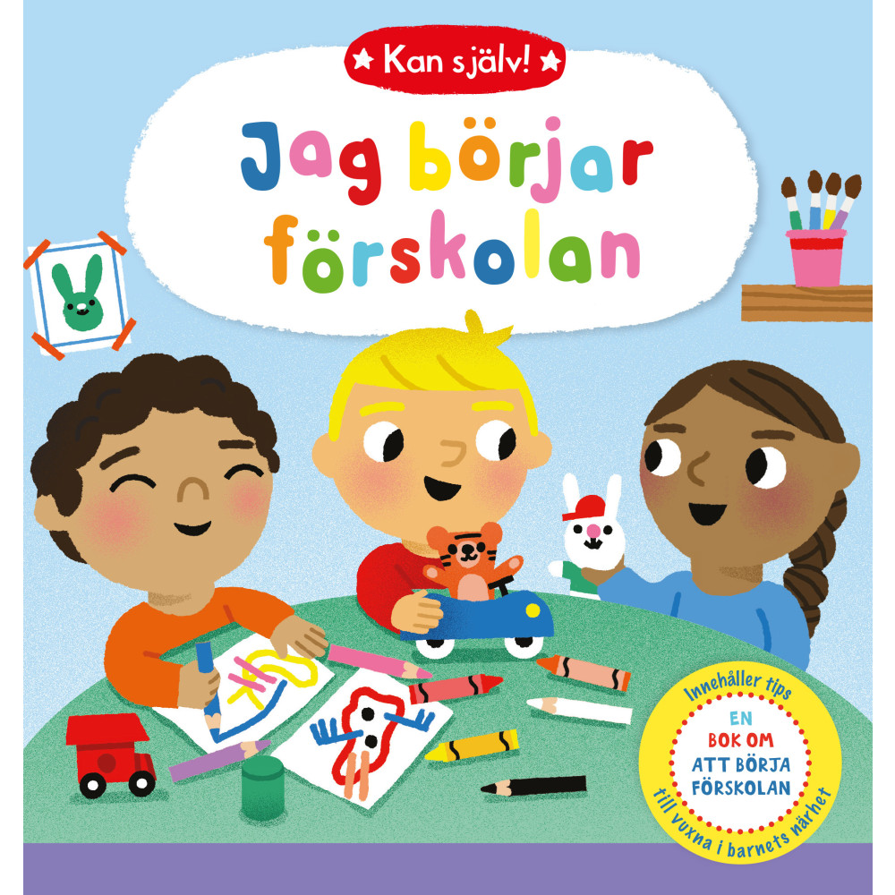 Produktbild för Jag börjar förskolan : en bok om att börja förskolan (bok, board book)