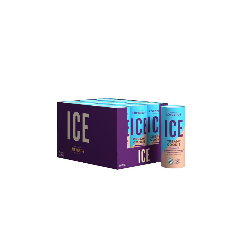 Produktbild för Iskaffe LÖFBERGS ICE Creamy Cookie 230ml