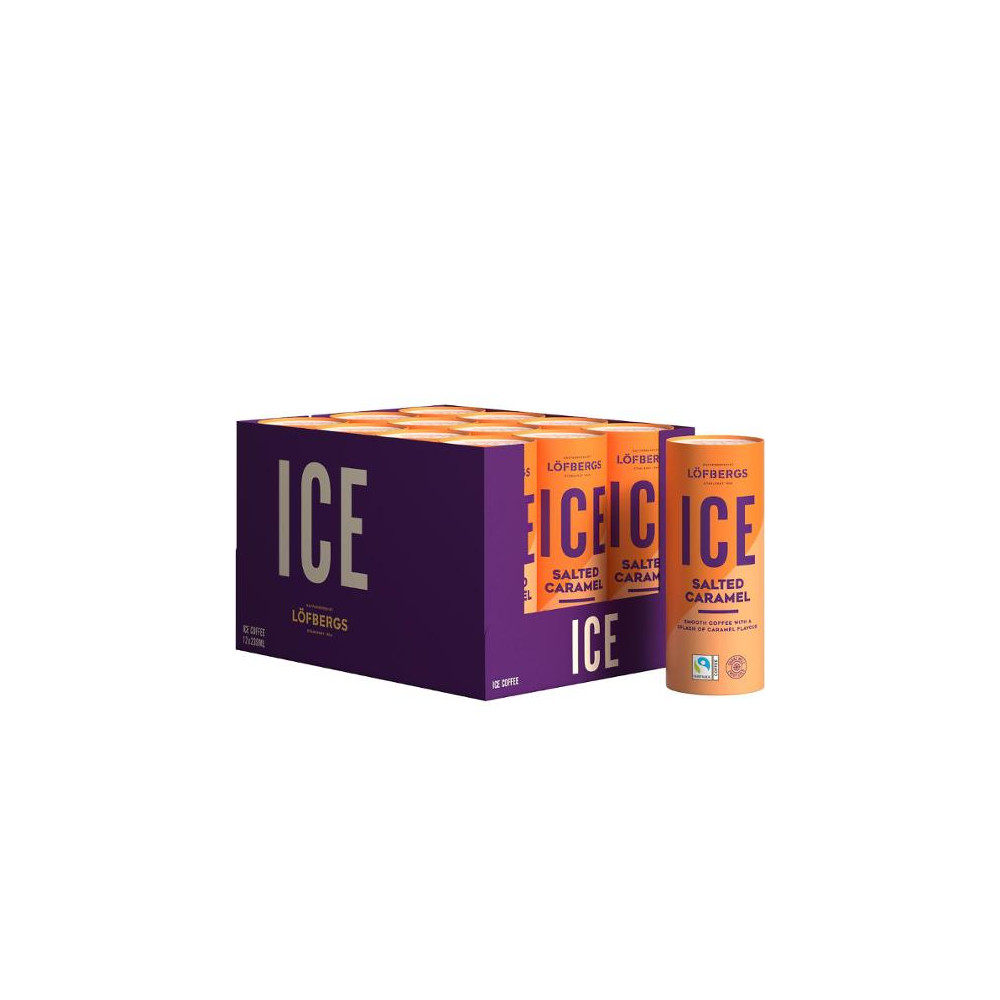 Produktbild för Iskaffe LÖFBERGS ICE SaltedCaramel 230ml