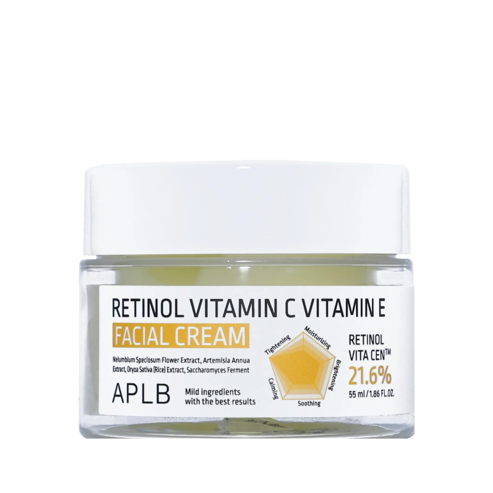 Produktbild för APLB Retinol Vitamin C Vitamin E Facial Cream 55ml