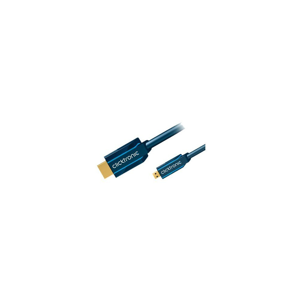 Produktbild för ClickTronic Casual Series HDMI-kabel med Ethernet - 5 m