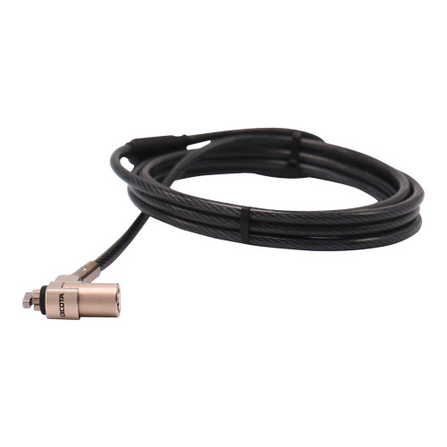 Dicota DICOTA Security T-Lock Ultra Slim V2 - lås för säkerhetskabel