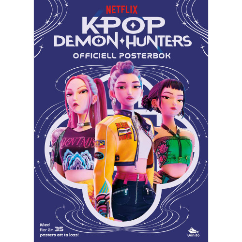 KPOP DEMON HUNTERS KPop Demon Hunters: Officiell posterbok