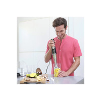 Produktbild för Braun Multiquick 9 MQ 9195XLI - handmixer - premiumsvart/borstat rostfritt stål
