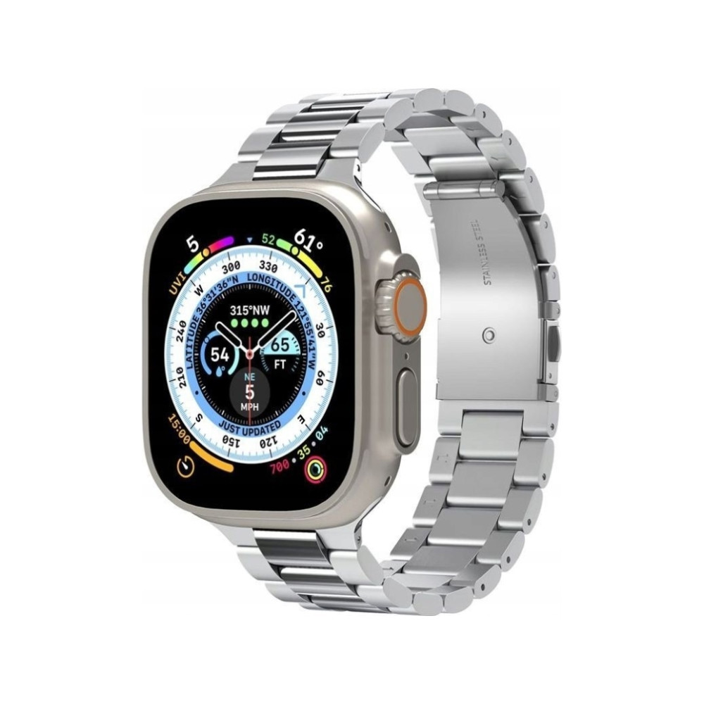 Produktbild för Spigen AMP06356, Band, Smartwatch, Silver, Apple, Apple Watc...