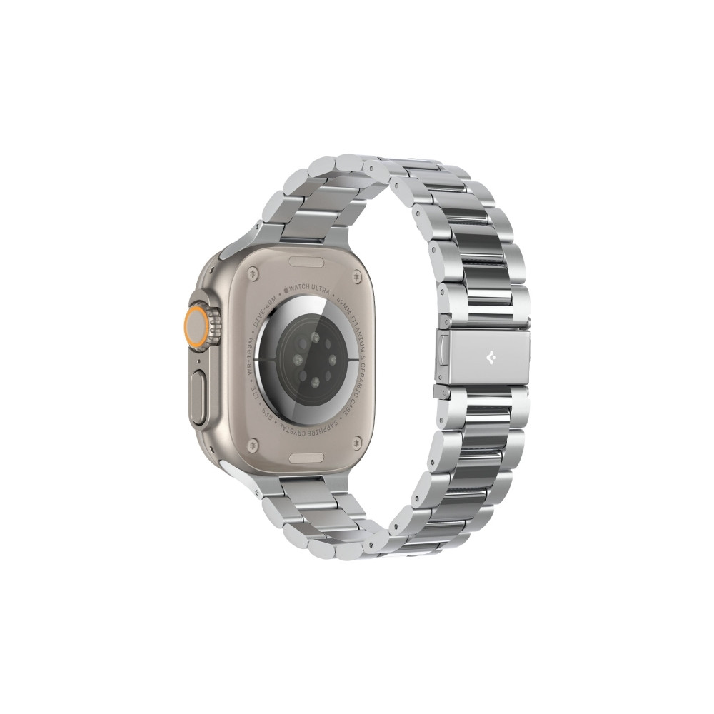 Produktbild för Spigen AMP06356, Band, Smartwatch, Silver, Apple, Apple Watc...