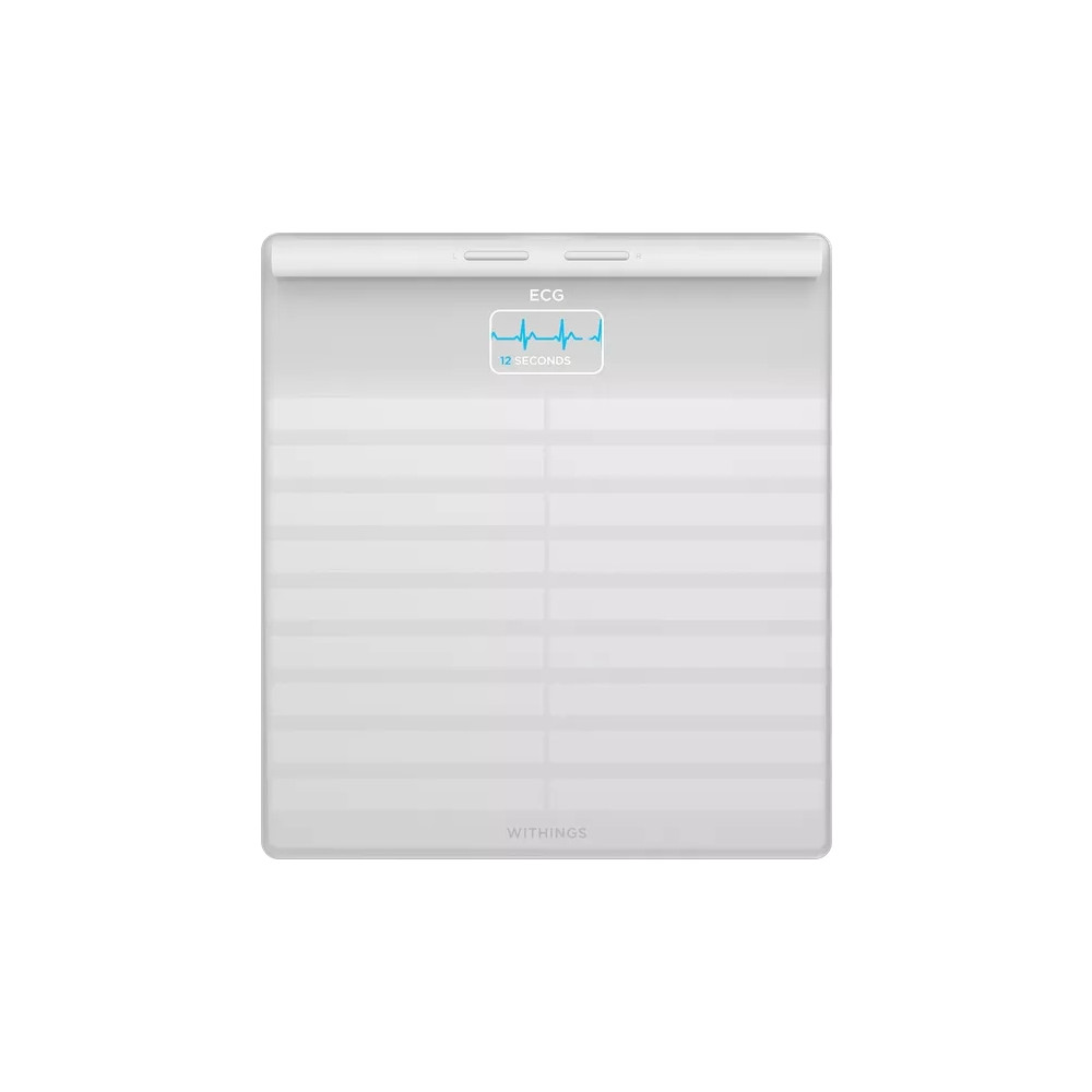 Produktbild för Withings Body Scan, Elektronisk personvåg, 200 kg, 50 g, Vit...