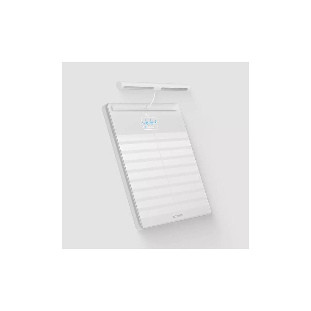 Produktbild för Withings Body Scan, Elektronisk personvåg, 200 kg, 50 g, Vit...