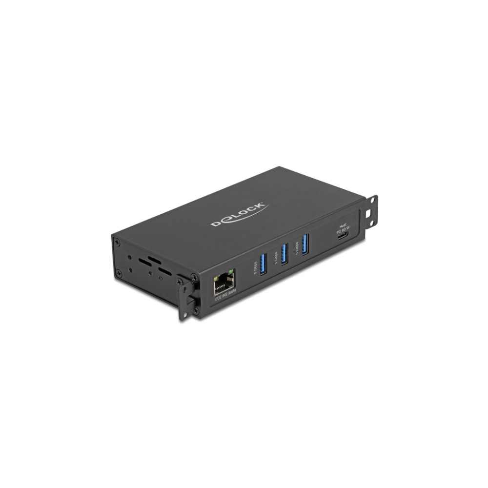 Produktbild för Delock - hubb - RJ45, 1.5 kV isolation - 3 portar