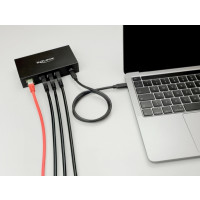 Produktbild för Delock - hubb - RJ45, 1.5 kV isolation - 3 portar