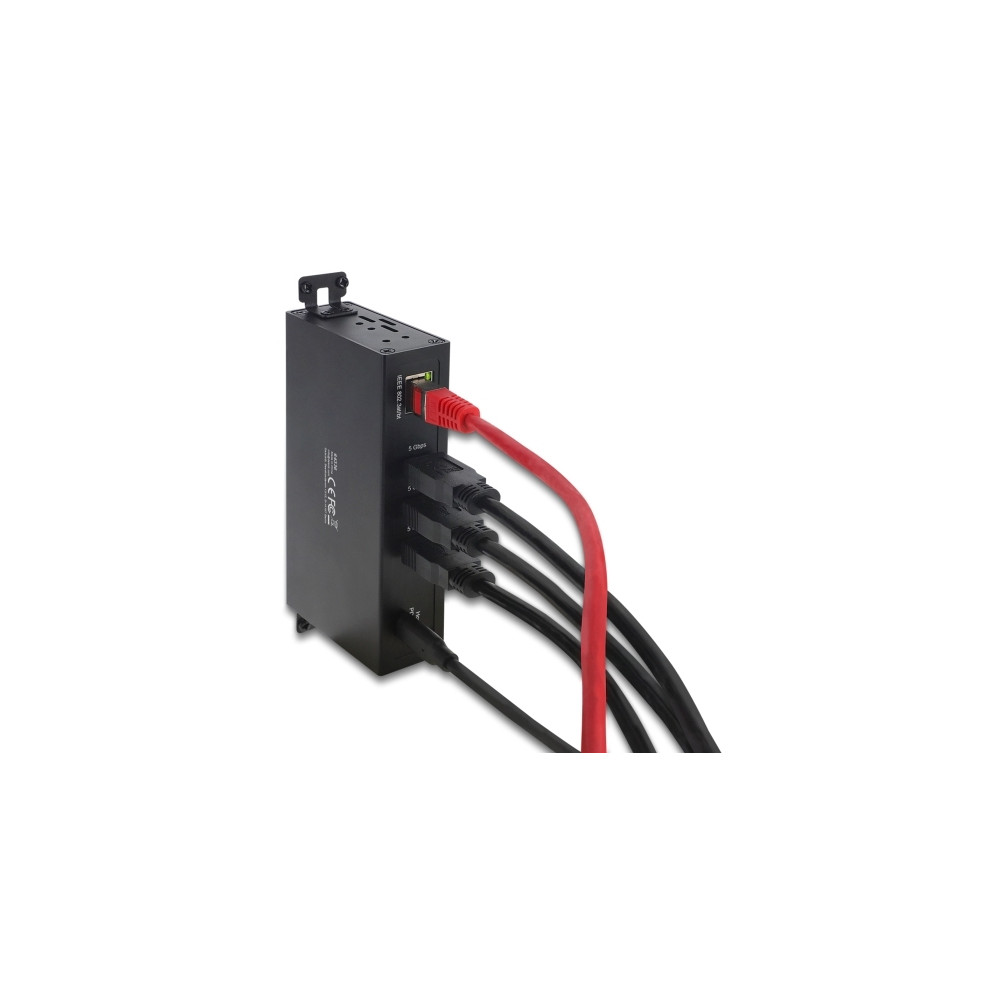 Produktbild för Delock - hubb - RJ45, 1.5 kV isolation - 3 portar