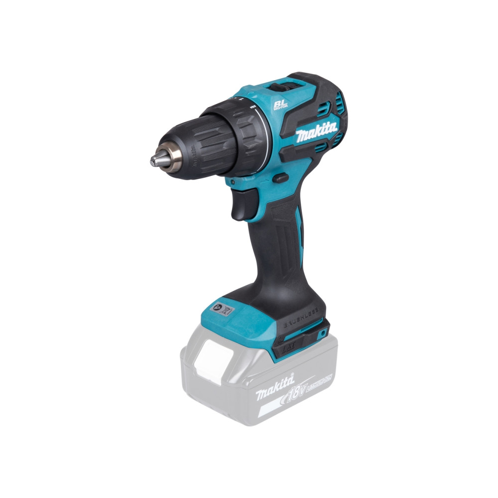 Produktbild för Makita DDF490Z, Borr med pistolgrepp, utan nyckel, Borstlös,...