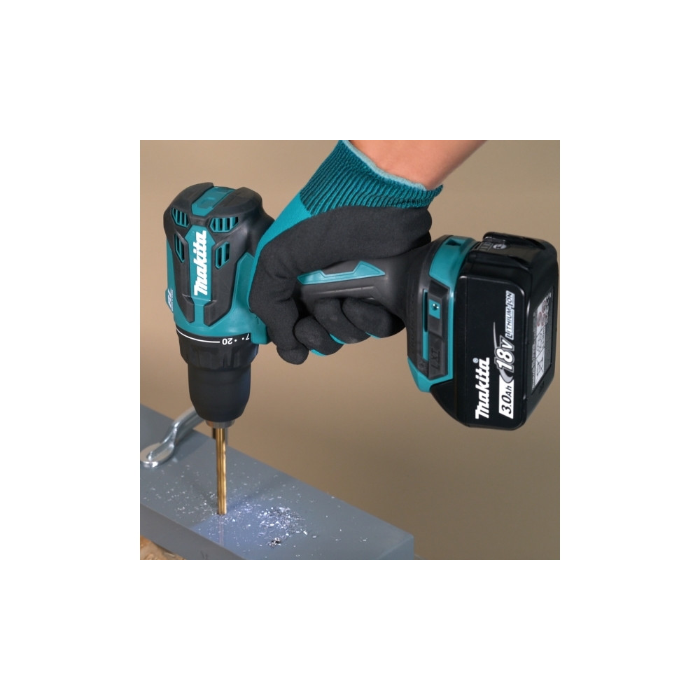 Produktbild för Makita DDF490Z, Borr med pistolgrepp, utan nyckel, Borstlös,...