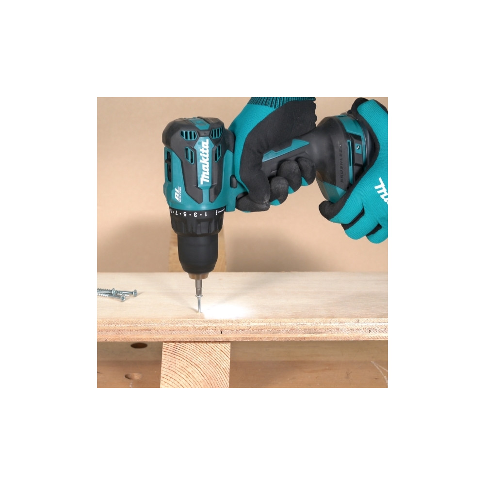 Produktbild för Makita DDF490Z, Borr med pistolgrepp, utan nyckel, Borstlös,...
