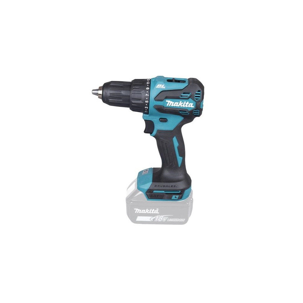Produktbild för Makita DDF490Z, Borr med pistolgrepp, utan nyckel, Borstlös,...