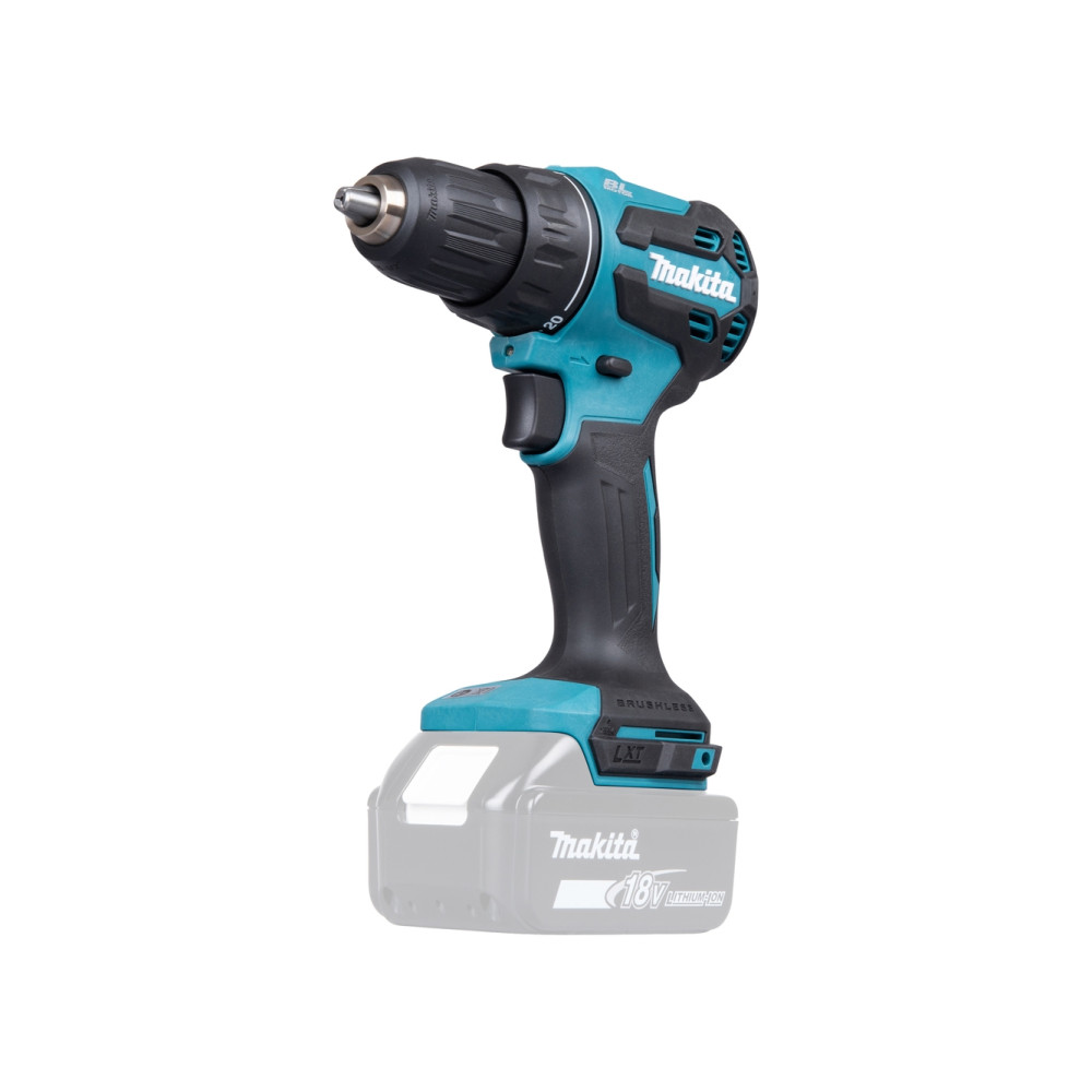 Produktbild för Makita DDF490Z, Borr med pistolgrepp, utan nyckel, Borstlös,...