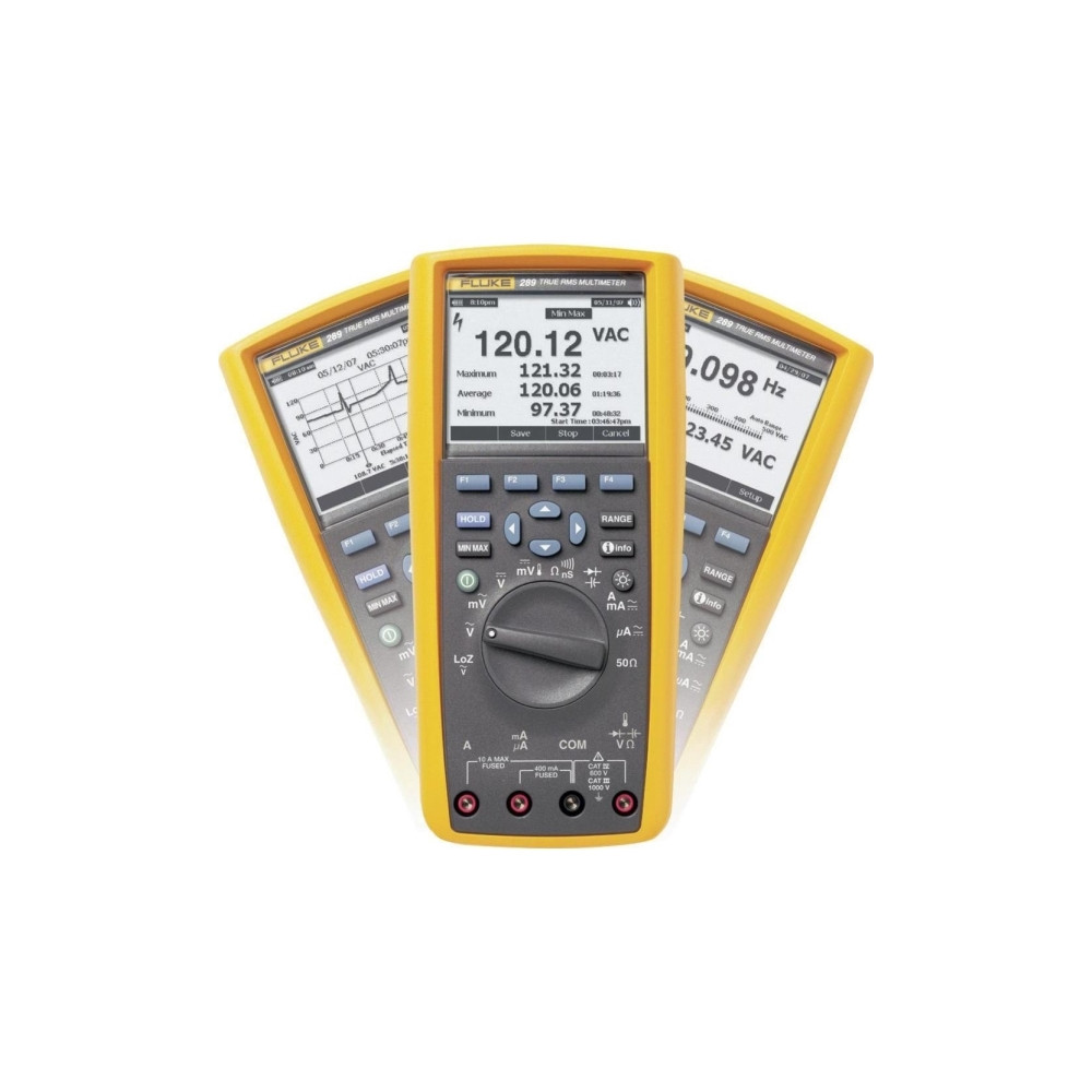 Produktbild för Fluke 3947801 Hand-multimeter digital Grafik-display, Datalo...