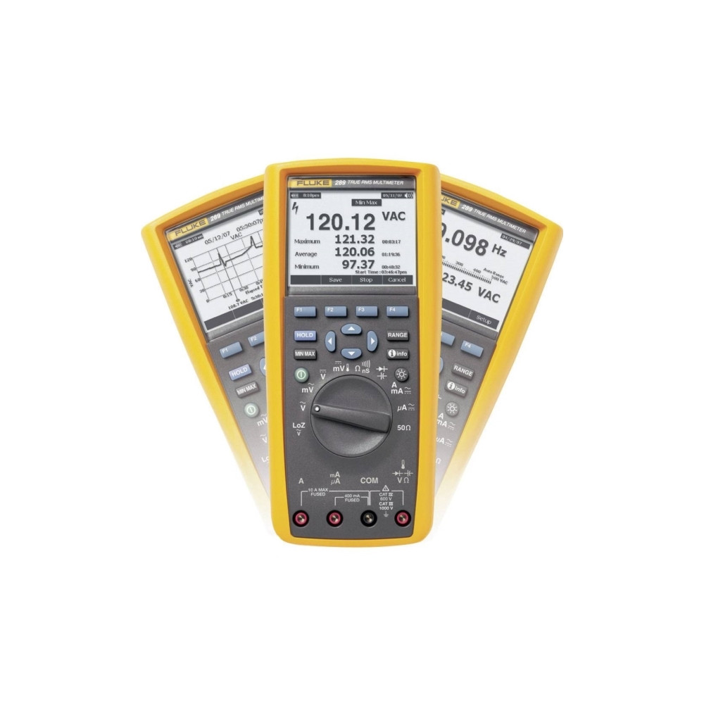 Produktbild för Fluke 3947801 Hand-multimeter digital Grafik-display, Datalo...