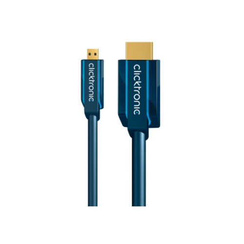 ClickTronic ClickTronic Casual Series HDMI-kabel med Ethernet - 5 m