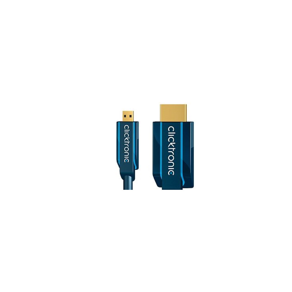 Produktbild för ClickTronic Casual Series HDMI-kabel med Ethernet - 5 m