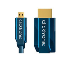 Produktbild för ClickTronic Casual Series HDMI-kabel med Ethernet - 5 m