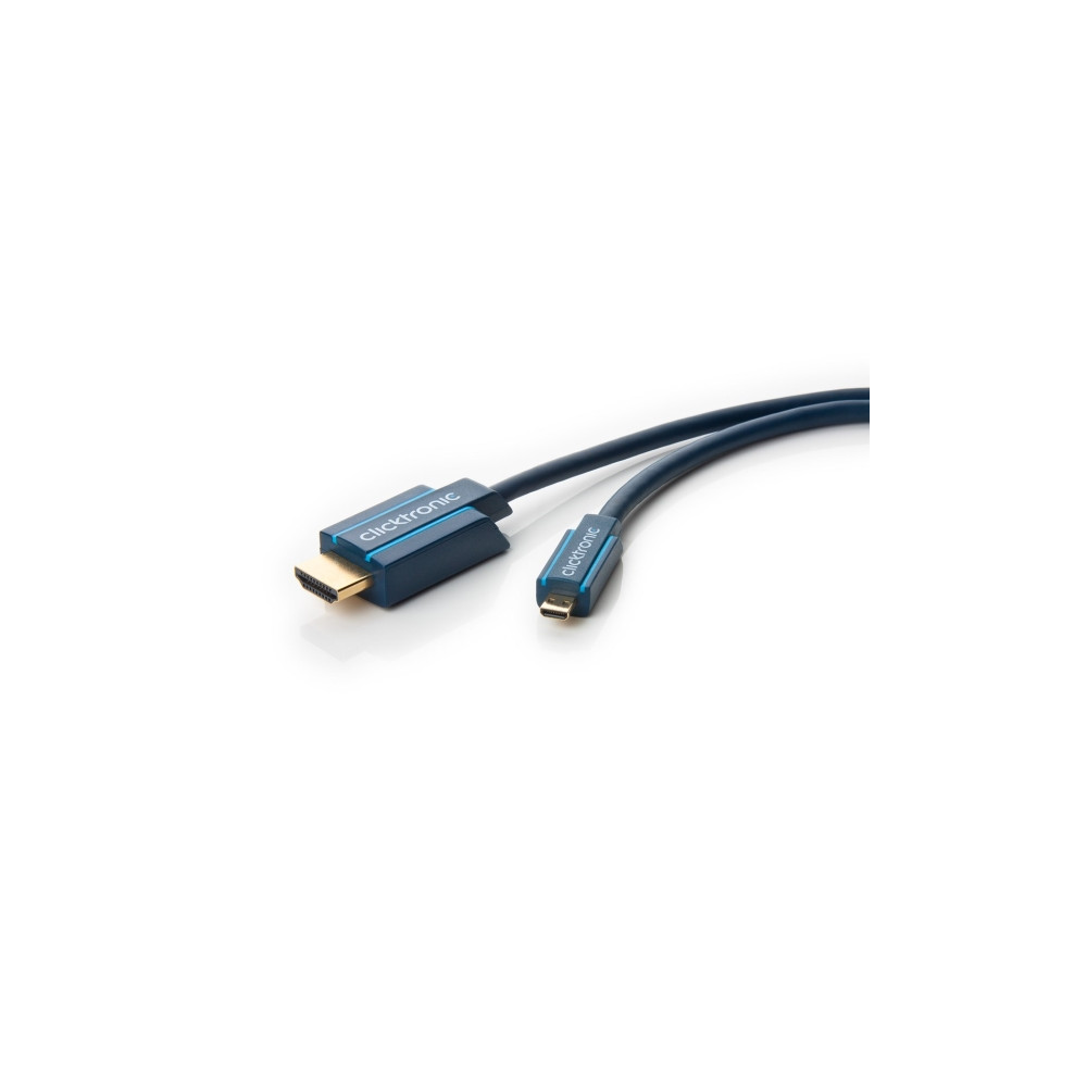 Produktbild för ClickTronic Casual Series HDMI-kabel med Ethernet - 5 m