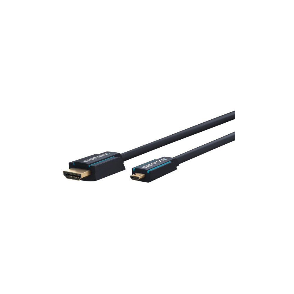 Produktbild för ClickTronic Casual Series HDMI-kabel med Ethernet - 5 m