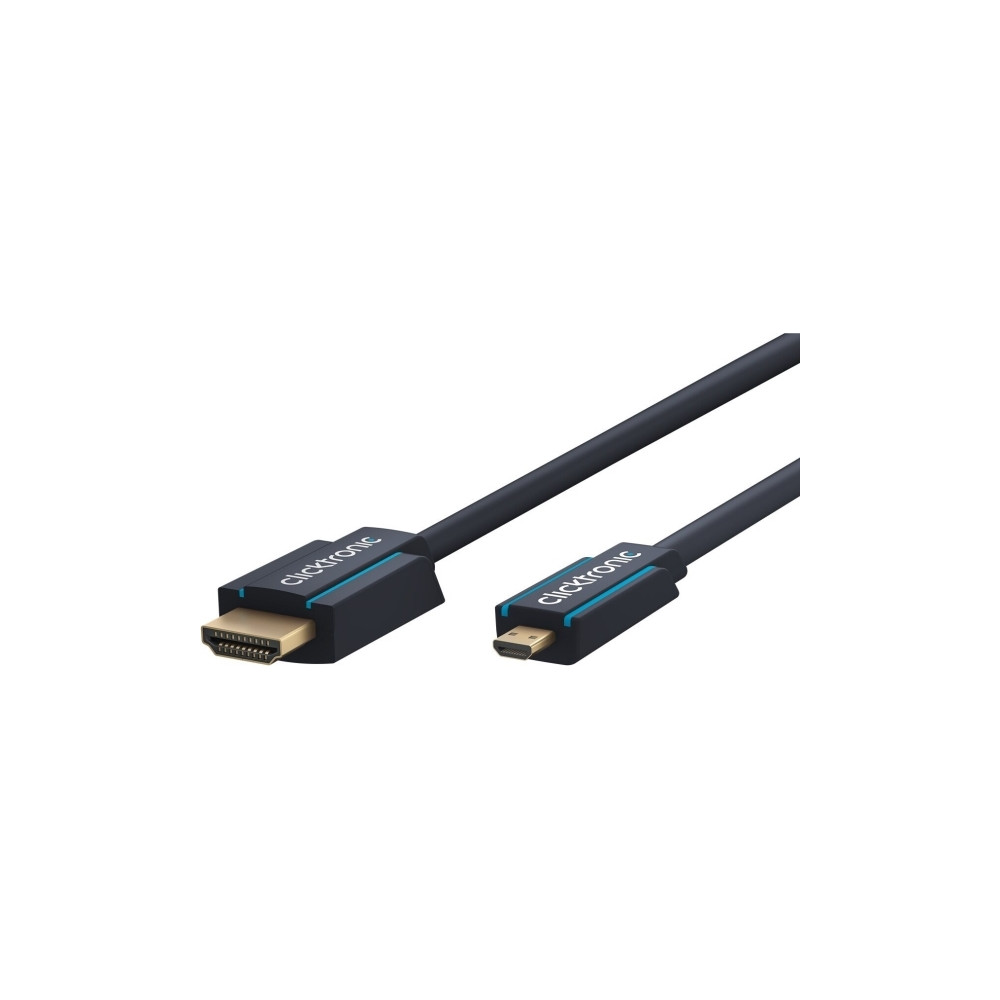 Produktbild för ClickTronic Casual Series HDMI-kabel med Ethernet - 5 m