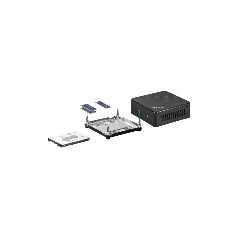 Produktbild för MSI CUBI 5 1M 437BEU - mini-PC Core 7 150U 1.8 GHz - 0 GB - ingen HDD