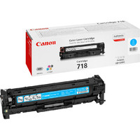 Produktbild för Canon 718 Cyan - cyan - original - tonerkassett