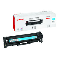 Produktbild för Canon 718 Cyan - cyan - original - tonerkassett