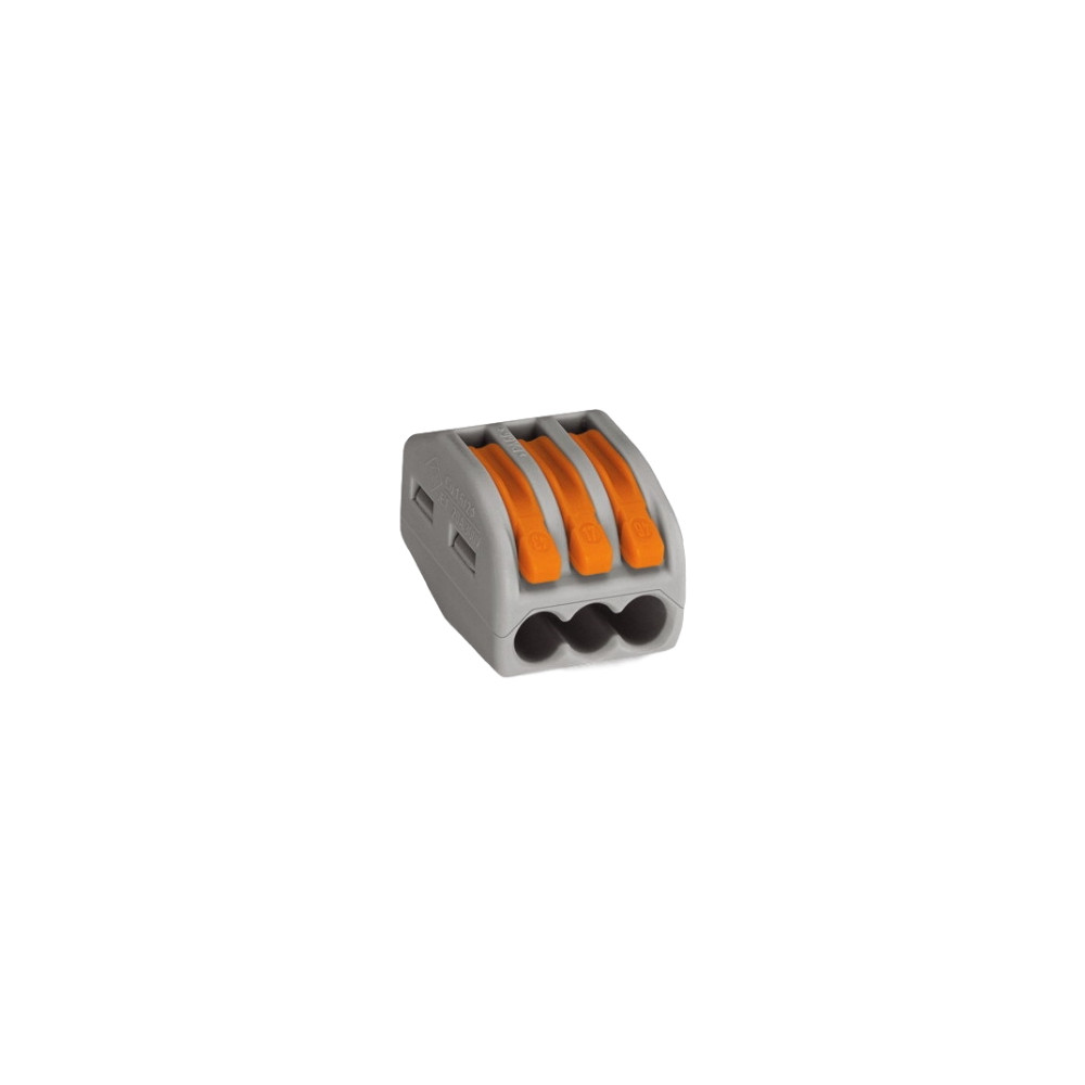 Produktbild för WAGO Samlemuffe3x0 ,08-4 mm² Fleksibel leder3x0 ,08-2,5 mm²...