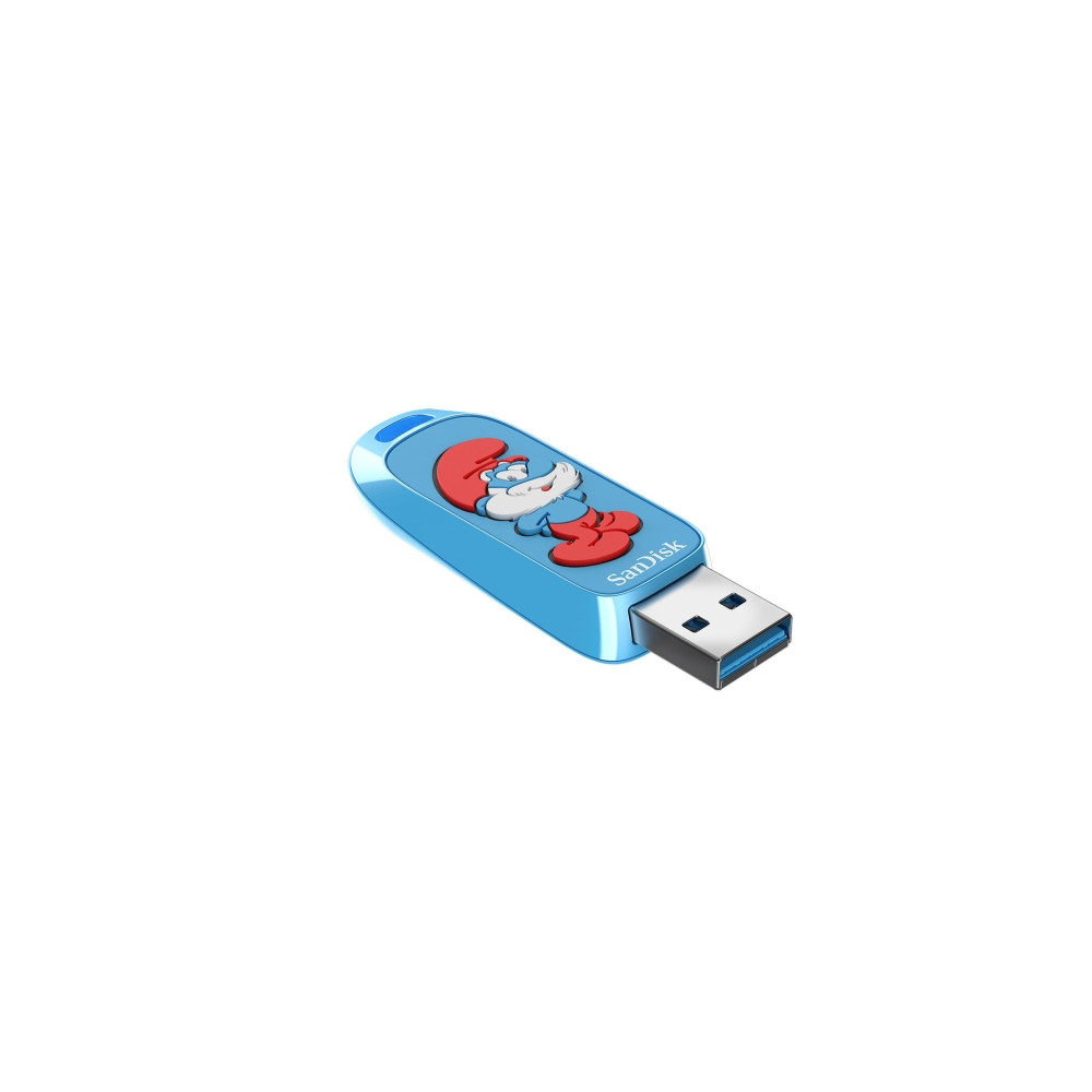 Produktbild för SanDisk Smurfs - Papa Smurf Edition - USB flash-enhet - 128 GB