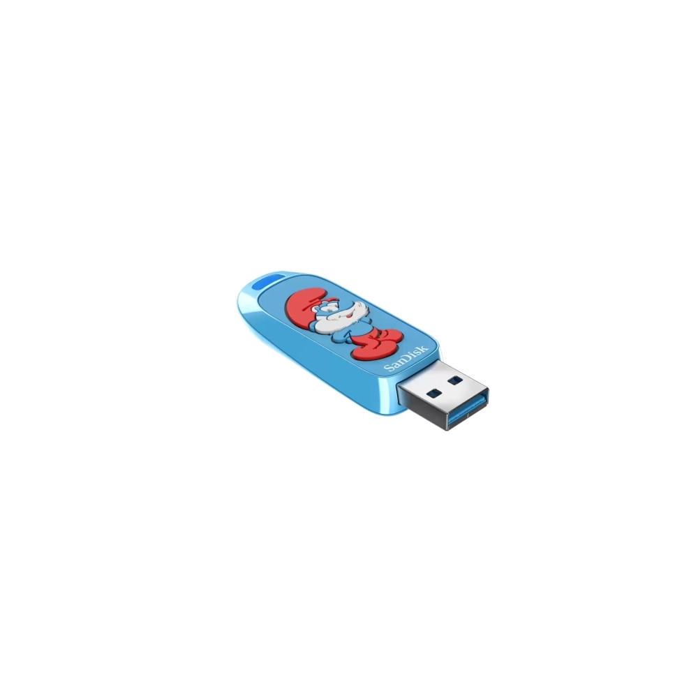 Produktbild för SanDisk Smurfs - Papa Smurf Edition - USB flash-enhet - 128 GB