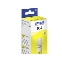 Produktbild för Epson EcoTank 104 - gul - original - bläcktank