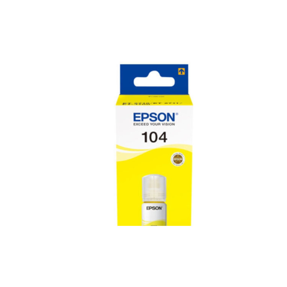 Produktbild för Epson EcoTank 104 - gul - original - bläcktank
